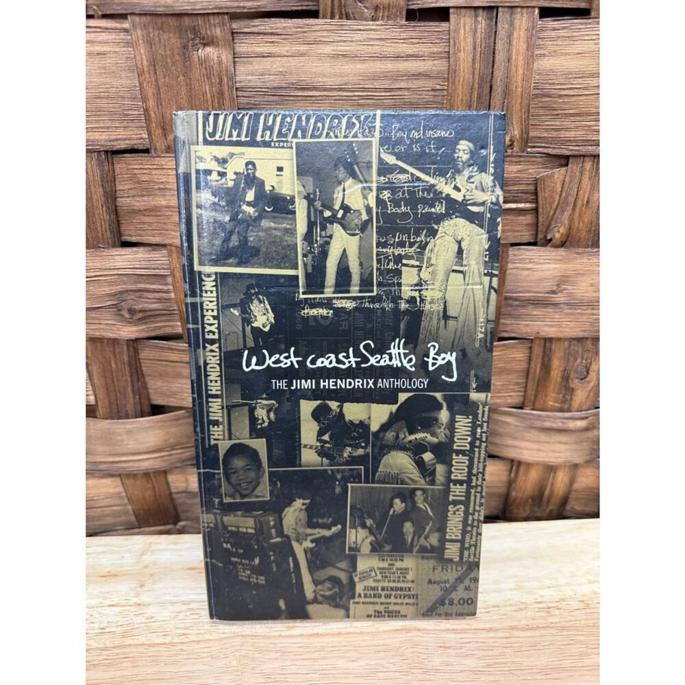 Jimi Hendrix West Coast Seattle Boy Anthology CD - Black/Gold